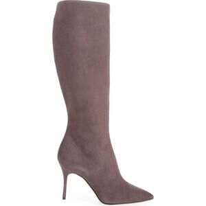 MANOLO BLAHNIK Oculara Fabio Suede Boot - 9 - Brown